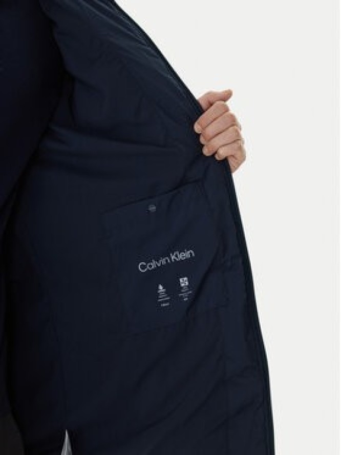 Calvin Klein Kurtka puchowa LV04LD516G Niebieski Regular Fit