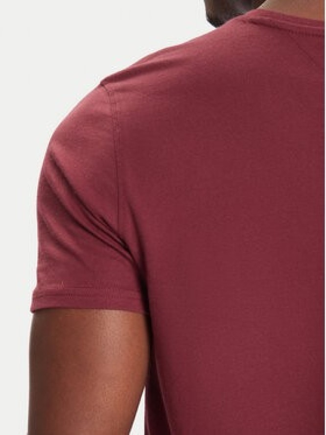 Tommy Jeans T-Shirt DM0DM04411 Bordowy Regular Fit