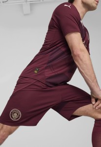 Męskie szorty Manchester City 24/25 PUMA Dark Jasper Red