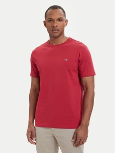 Gant T-Shirt Shield 2003184 Czerwony Regular Fit