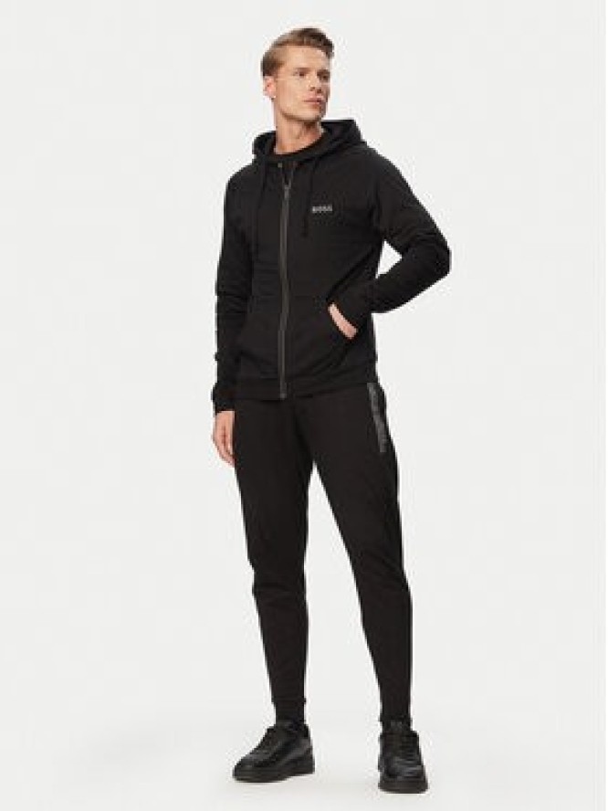 BOSS Spodnie dresowe Authentic 50554784 Czarny Regular Fit