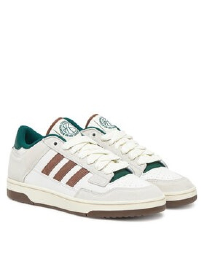 adidas Buty do koszykówki Rapid Court Low JR3157 Beżowy