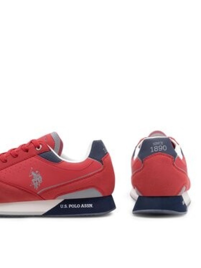 U.S. Polo Assn. Sneakersy NOBIL003M/CHY4 Czerwony