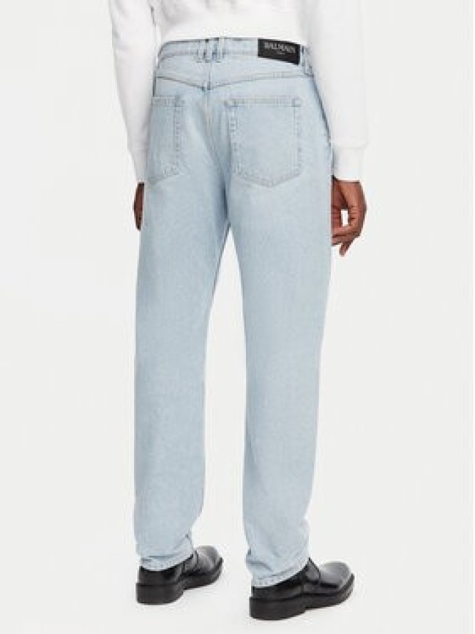 Balmain Jeansy DH1MI043DE59 Niebieski Regular Fit