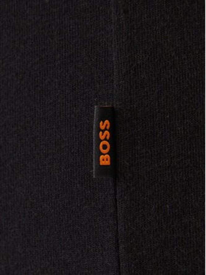 BOSS T-Shirt Te_Animali 50546362 Czarny Regular Fit