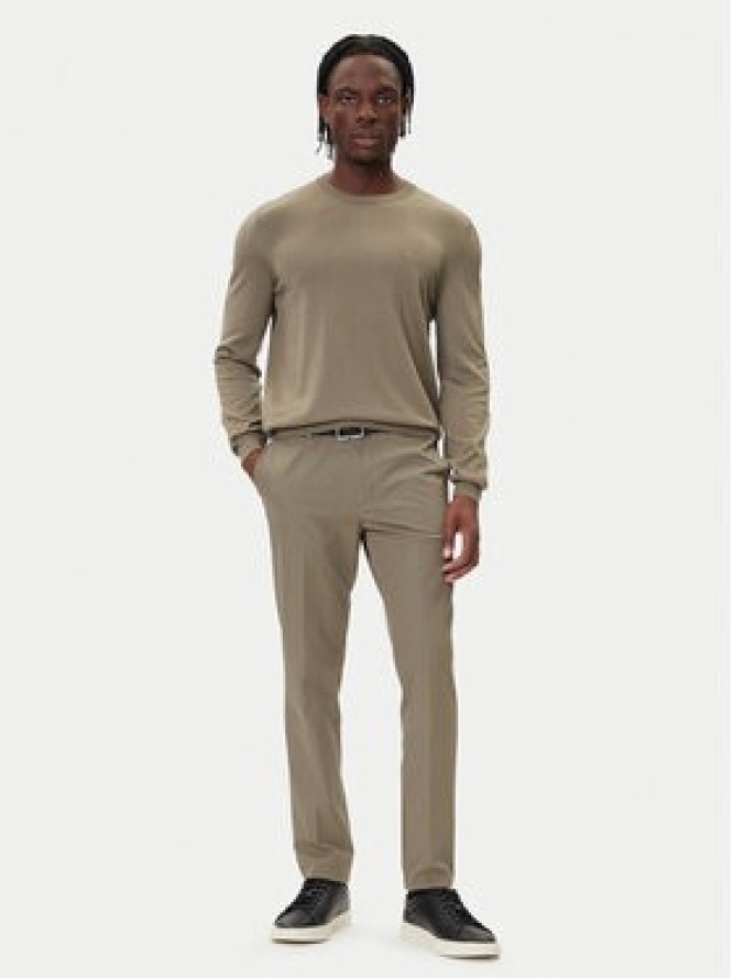 BOSS Chinosy P-Kaiton1 50543945 Beżowy Slim Fit