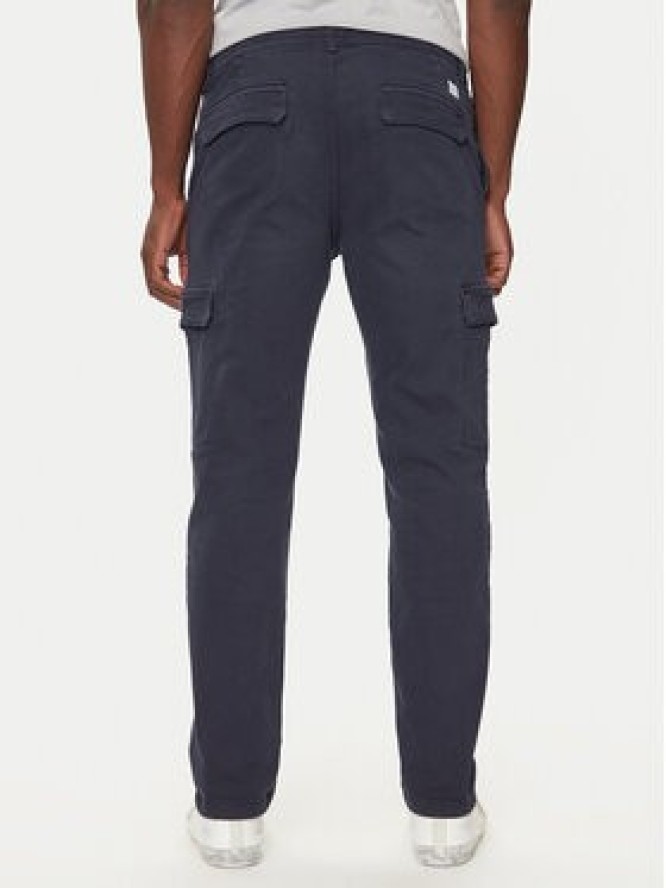 Pepe Jeans Spodnie materiałowe PM211725 Niebieski Slim Fit
