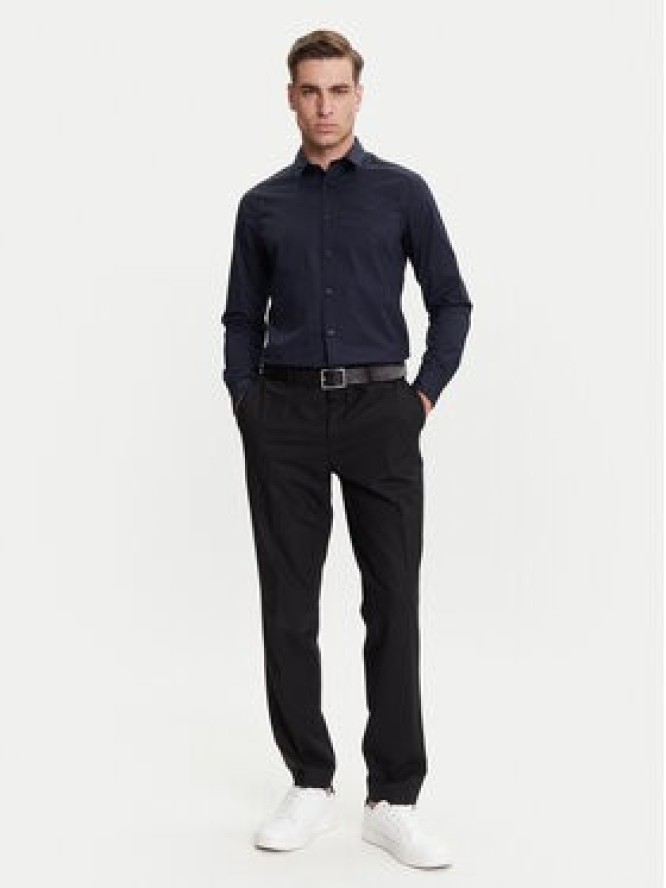 Calvin Klein Jeans Koszula J30J324614 Granatowy Slim Fit