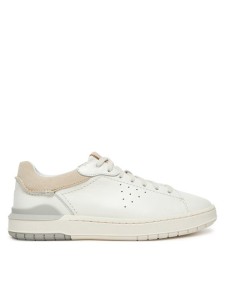 Clarks Sneakersy Courtlite2 Run 26181325 Biały