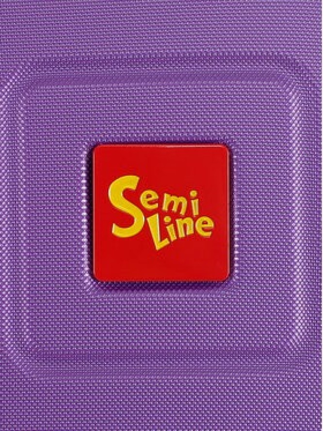 Semi Line Walizka średnia T5940-2 Fioletowy