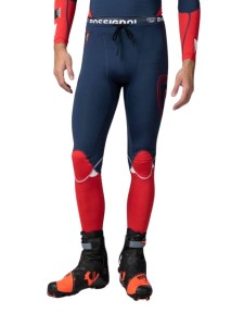 Legginsy Rossignol męskie Infini Compression Race Tights granatowe