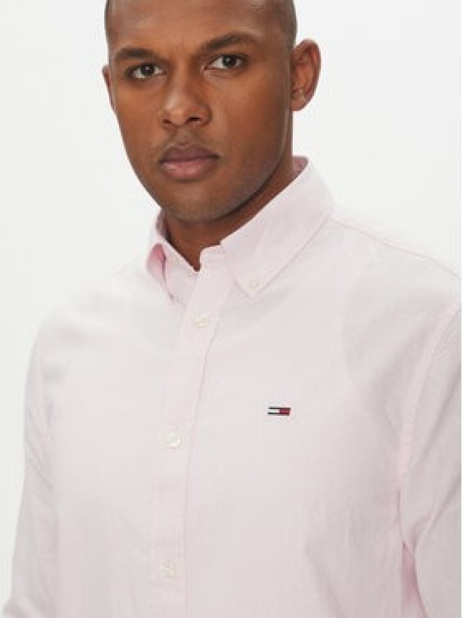 Tommy Jeans Koszula DM0DM20875 Różowy Regular Fit