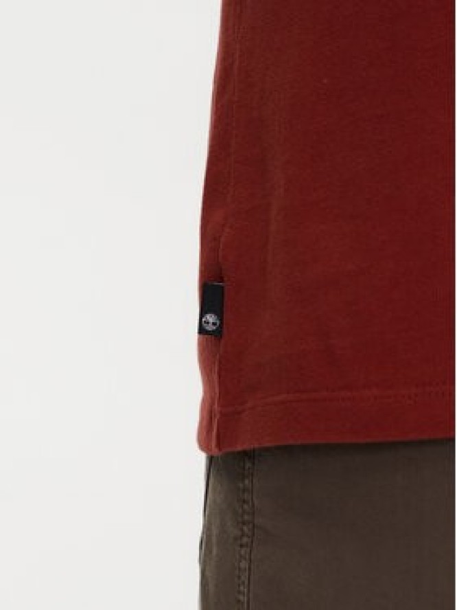 Timberland T-Shirt TB0A6DPD Czerwony Regular Fit