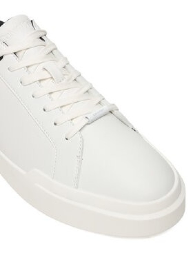 Calvin Klein Sneakersy Chunky Cupsole Laceup Clean Lth HM0HM02239 Biały