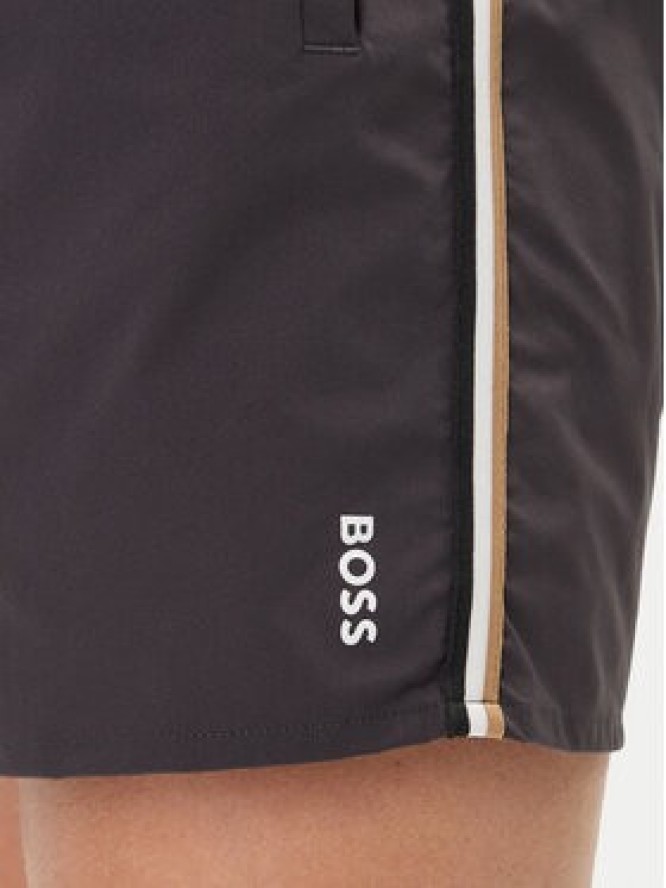 BOSS Szorty kąpielowe Iconic 50491594 Szary Regular Fit