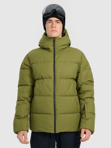 4F Kurtka narciarska membrana 5000 męska - khaki 3XL