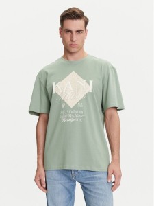 Karl Kani T-Shirt PD00005357 Zielony Relaxed Fit