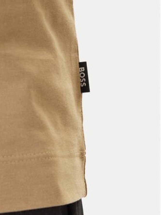 BOSS T-Shirt Thompson 01 50468347 Khaki Regular Fit