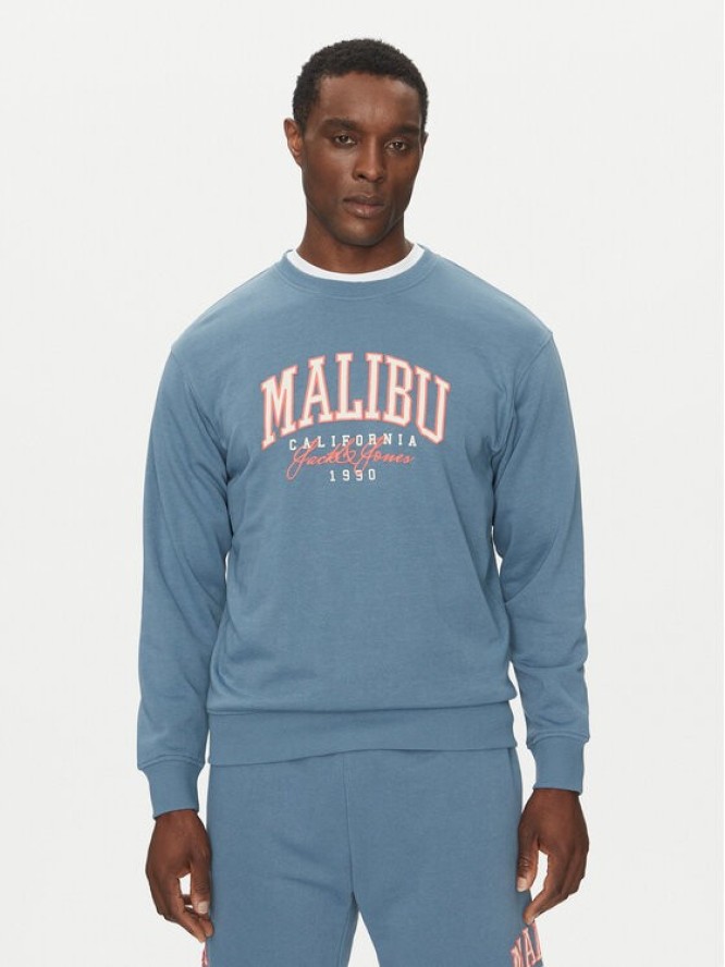 Jack & Jones Bluza Detroit 12268470 Niebieski Relaxed Fit