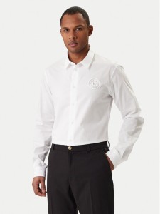 Versace Jeans Couture Koszula 80GALCS0 CNY17 Biały Regular Fit