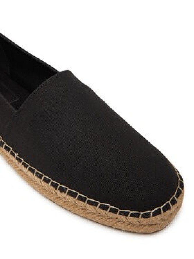 Calvin Klein Espadryle Espadrille Cv Logo HM0HM01808 Czarny