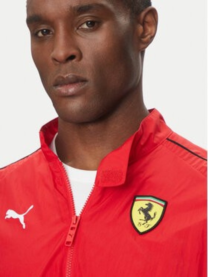 Puma Kurtka przejściowa Ferrari Race T7 630215 Czerwony Regular Fit