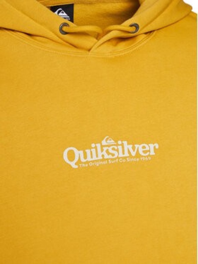 Quiksilver Bluza Fineline EQYFT05198 Żółty Regular Fit