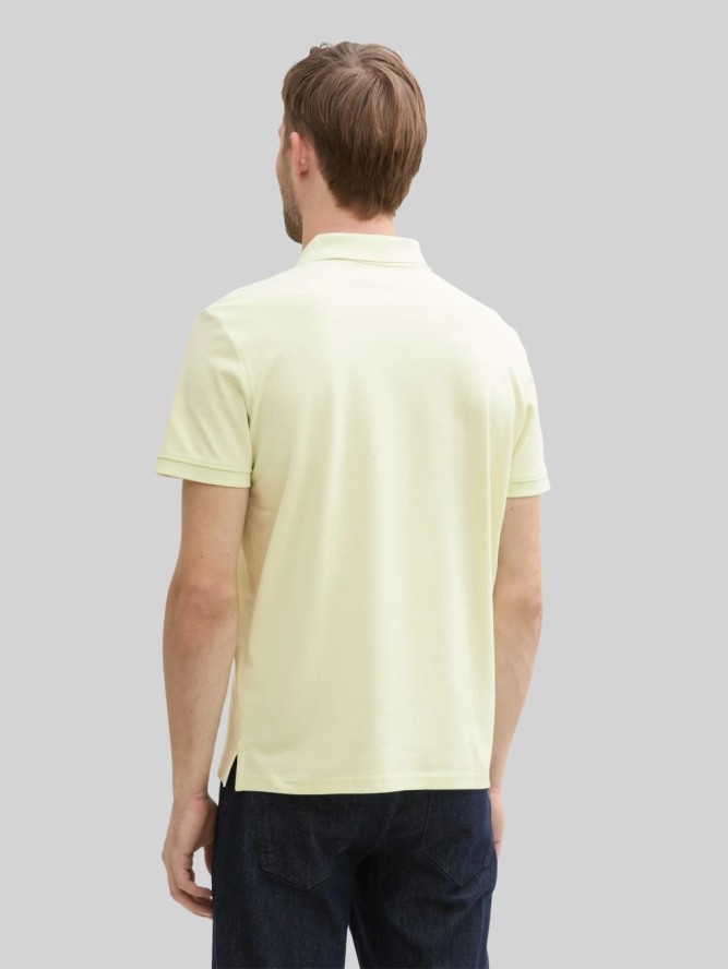 Męska Koszulka Polo Tom Tailor Basic Polo Lime Cream Green 1031006 29078