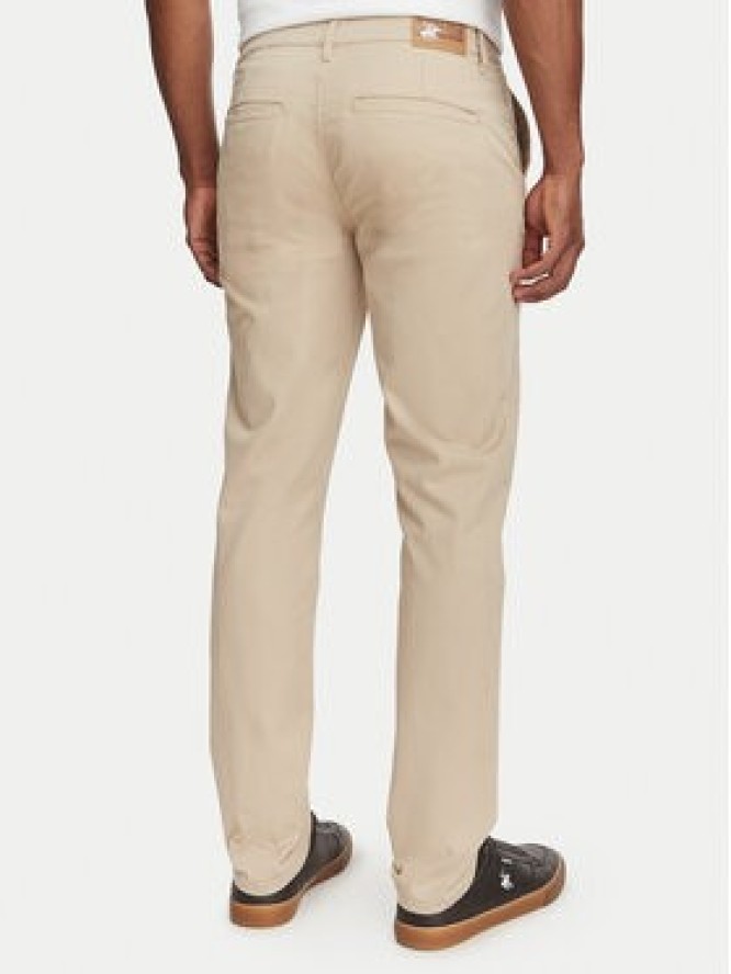 Beverly Hills Polo Club Chinosy P-SS26M -T450311 Beżowy Regular Fit