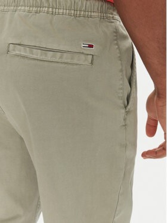Tommy Jeans Joggery Austin DM0DM20283 Zielony Slim Fit