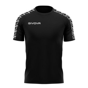 T-shirt sportowy Givova Cotton Band czarny