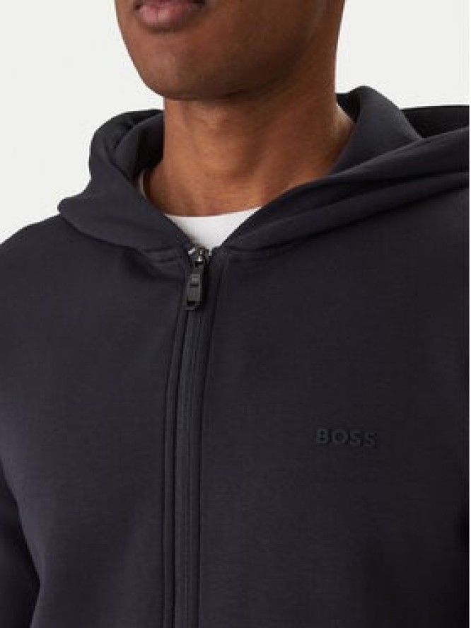 BOSS Bluza Saggy 50555495 Granatowy Regular Fit