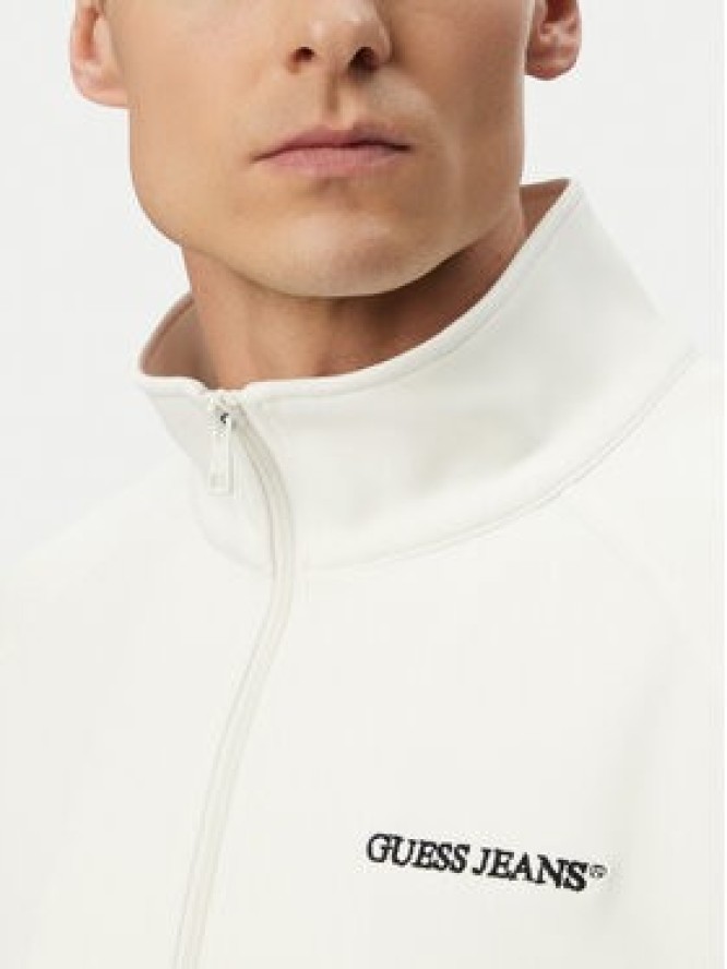 Guess Jeans Bluza M6GQZ2 KB212 Biały Regular Fit