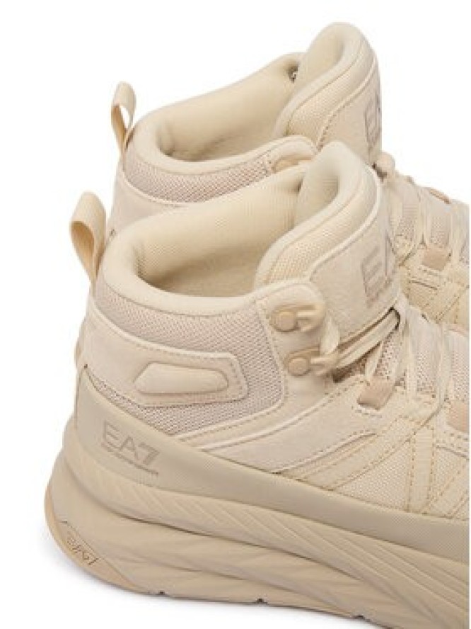 EA7 Emporio Armani Sneakersy Stivale 7X000299 AF18450 MZ244 Beżowy