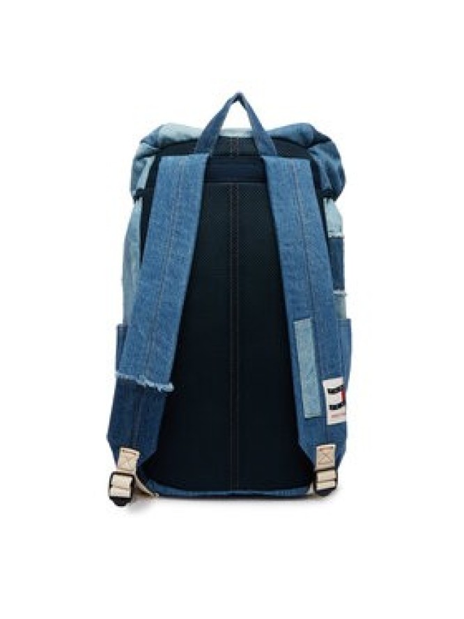 Tommy Jeans Plecak Tjm Denim Patchwork Backpack AM0AM14268 Niebieski