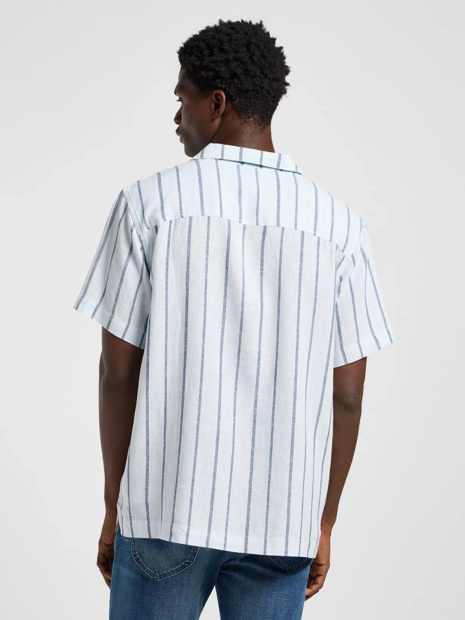 MESKA KOSZULA LEE 2 PKT CAMP SHIRT ORION BLUE 112364108