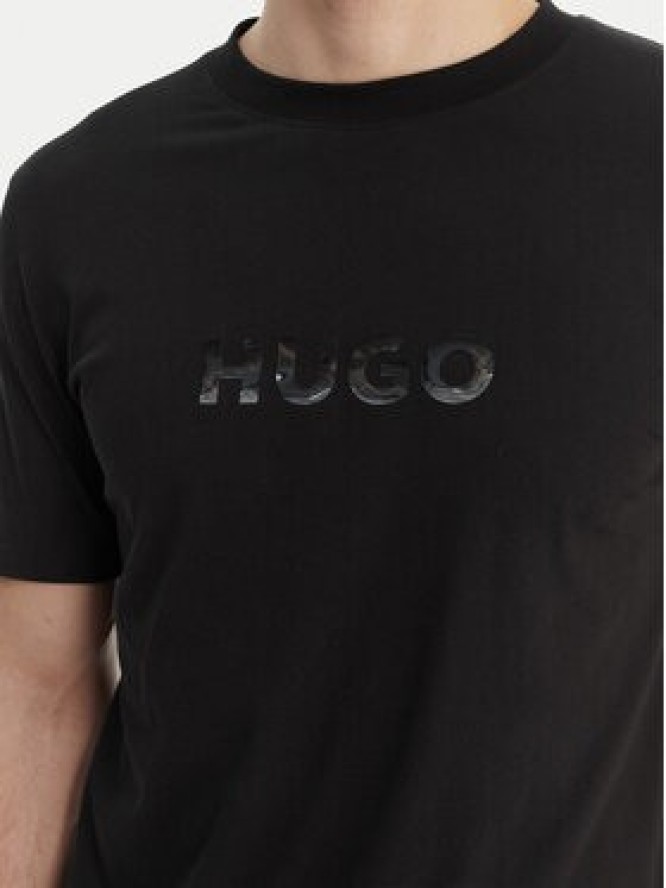 HUGO T-Shirt Dumeo 50557437 Czarny Regular Fit