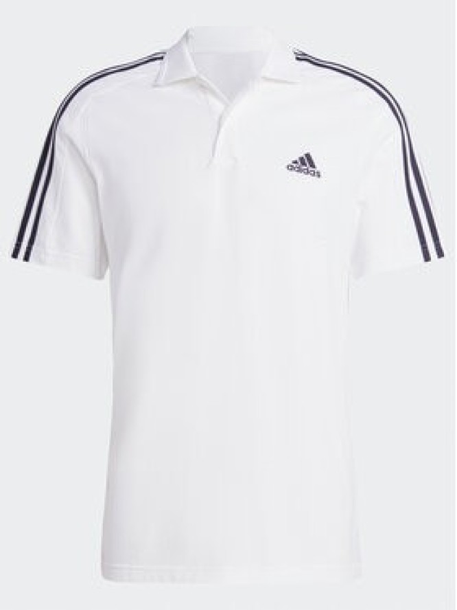 adidas Polo Essentials Piqué Embroidered Small Logo 3-Stripes Polo Shirt IC9312 Biały Regular Fit
