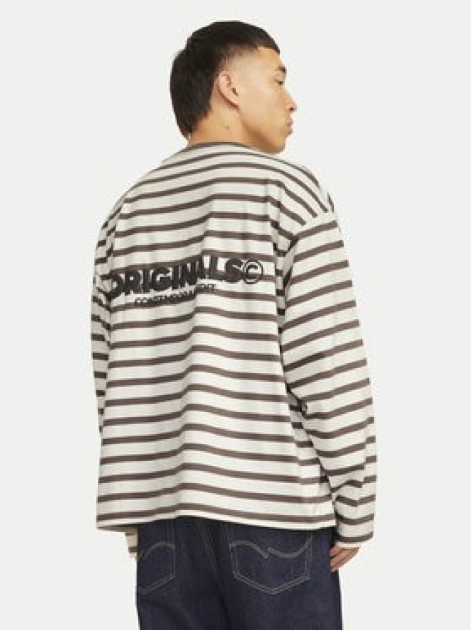 Jack & Jones Longsleeve Islington 12273202 Beżowy Loose Fit