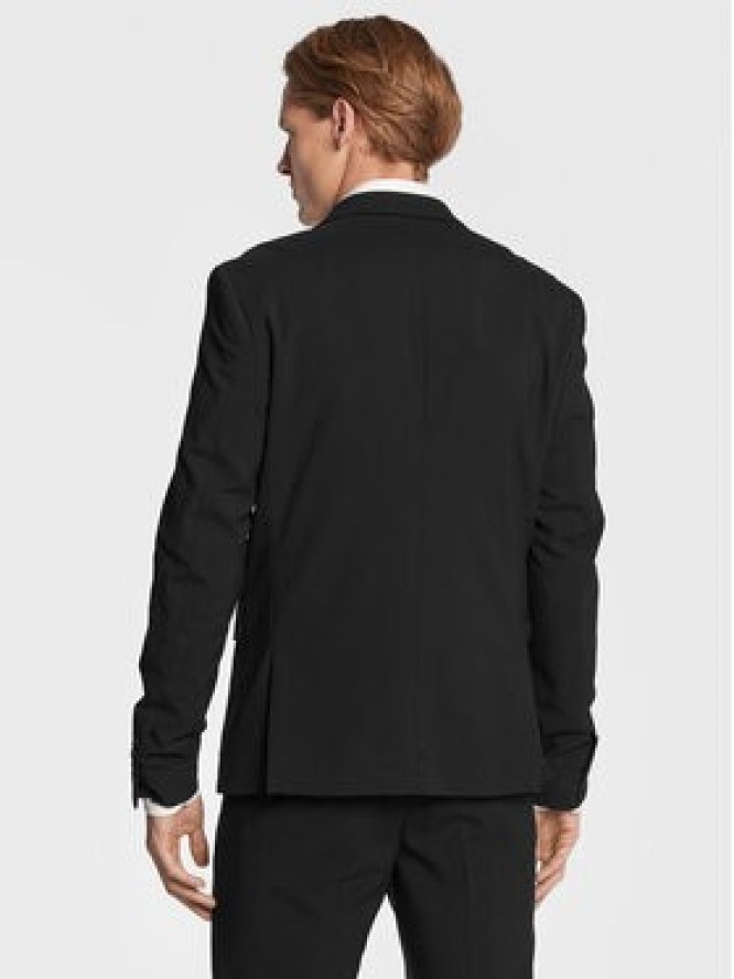 Lindbergh Garnitur 30-61040 Czarny Slim Fit