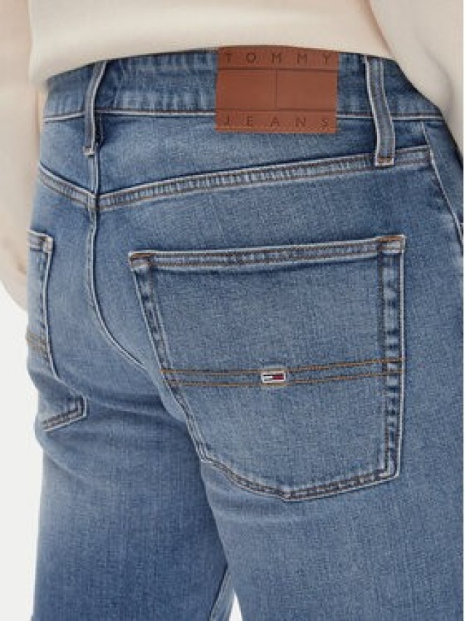 Tommy Jeans Szorty jeansowe Scanton DM0DM20960 Niebieski Slim Fit