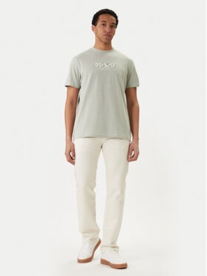 Guess T-Shirt M6GI16 K3032 Zielony jasny Regular Fit