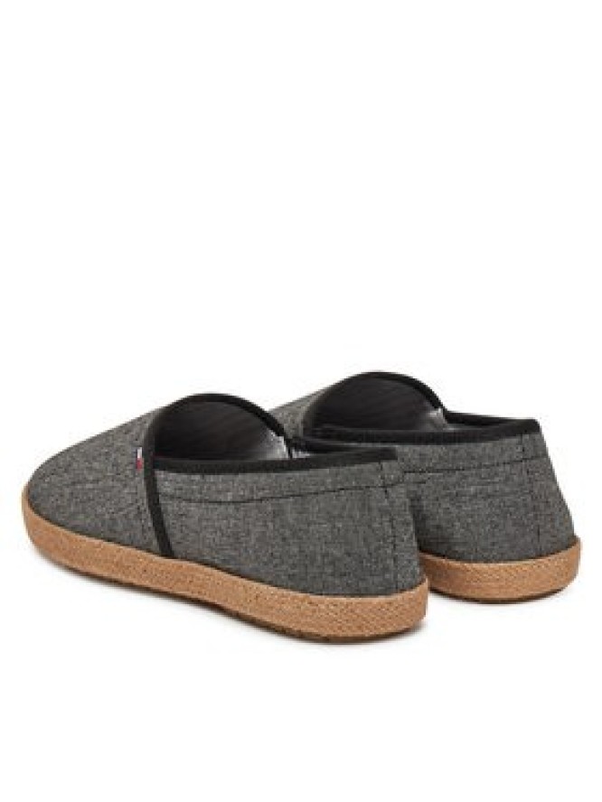 Tommy Hilfiger Espadryle Hilfiger Chambray Espadrille FM0FM05391 Czarny