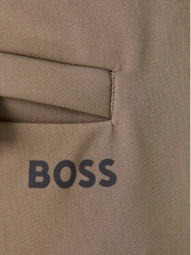 BOSS Spodnie materiałowe T_Commuter 50534303 Zielony Slim Fit