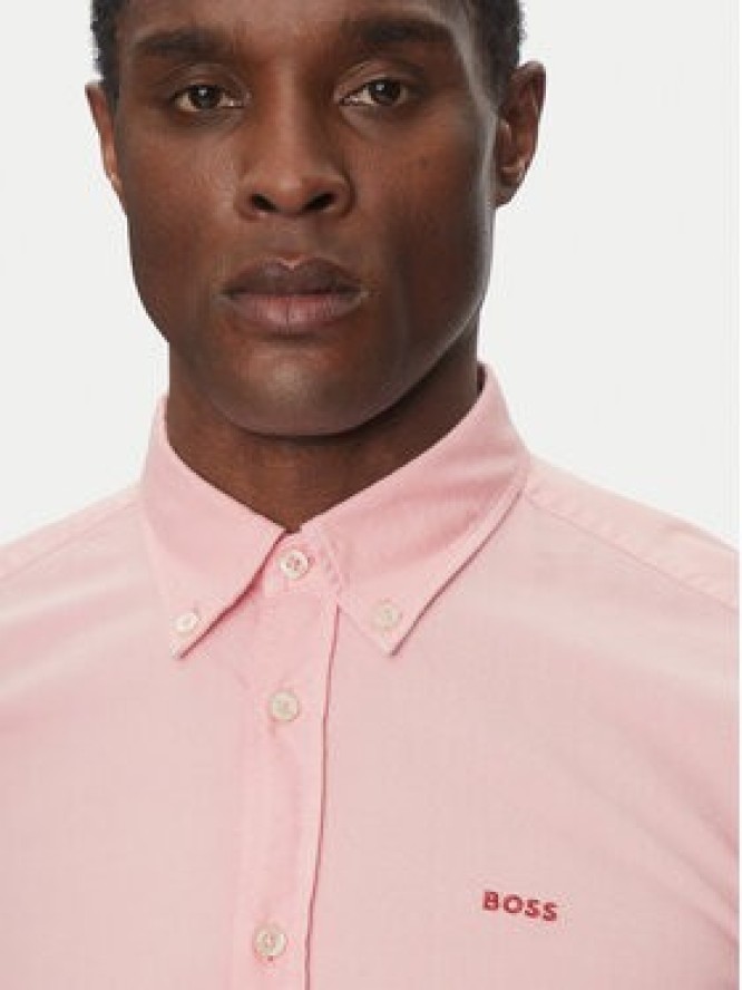 BOSS Koszula H-Roan 50521996 Różowy Slim Fit