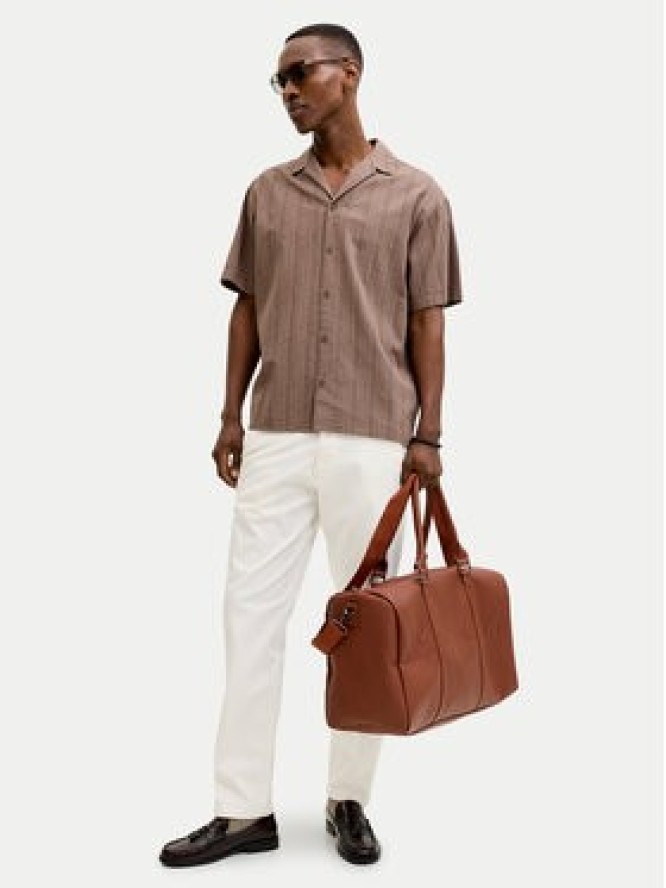 Jack & Jones Chinosy Kane 12268490 Écru Relaxed Fit