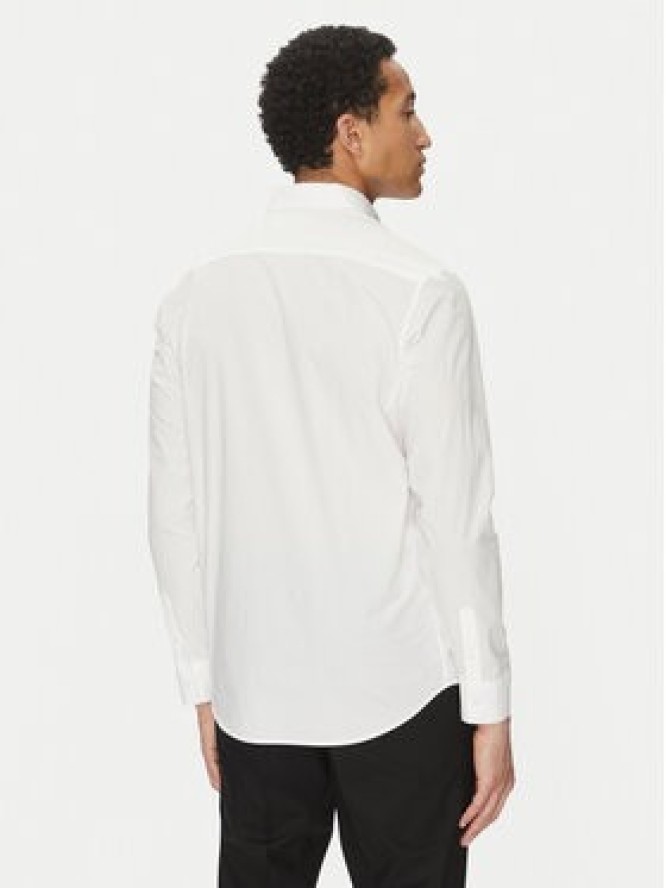 KARL LAGERFELD Koszula 605911 552671 Biały Slim Fit