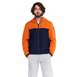 Minimalistyczna męska kurtka z nylonu ripstop