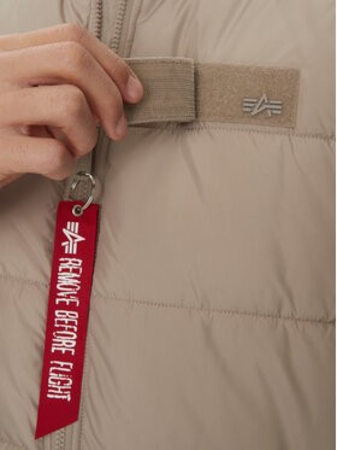 Alpha Industries Kamizelka 118109 Beżowy Regular Fit