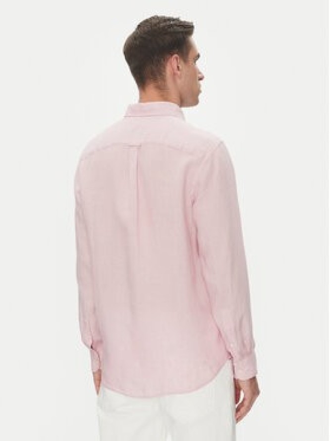 Tommy Hilfiger Koszula MW0MW34602 Różowy Regular Fit